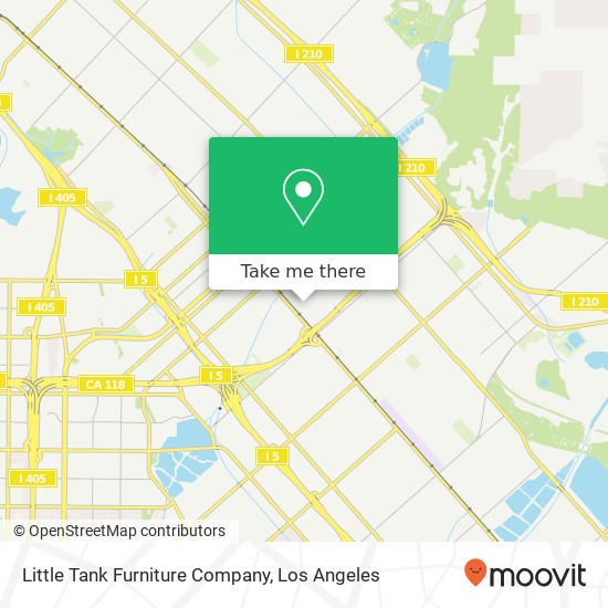 Little Tank Furniture Company map