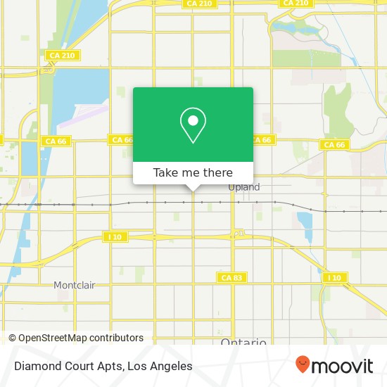 Diamond Court Apts map