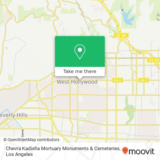 Chevra Kadisha Mortuary Monuments & Cemeteries map