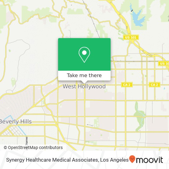 Synergy Healthcare Medical Associates map