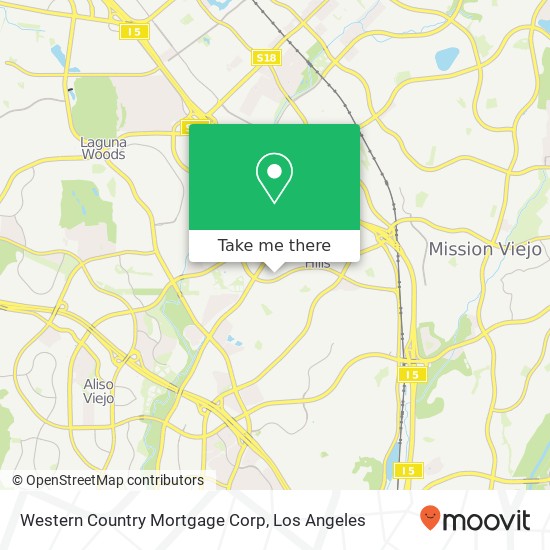 Western Country Mortgage Corp map