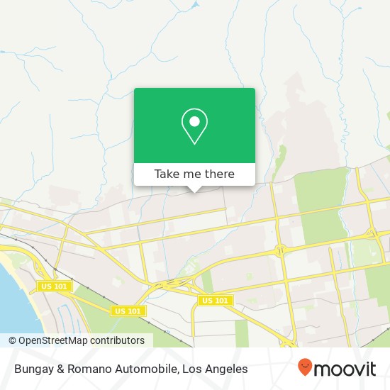 Mapa de Bungay & Romano Automobile