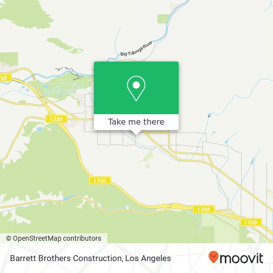 Mapa de Barrett Brothers Construction