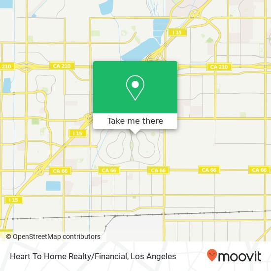 Heart To Home Realty/Financial map