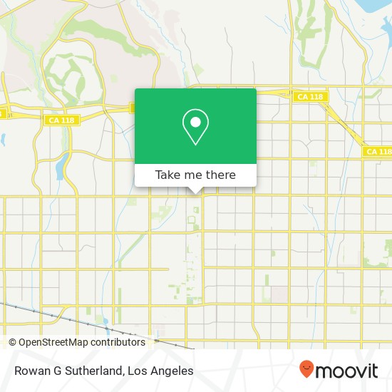 Rowan G Sutherland map