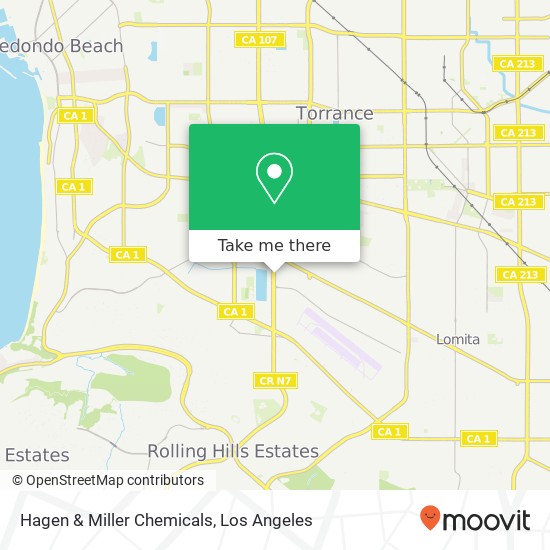 Hagen & Miller Chemicals map