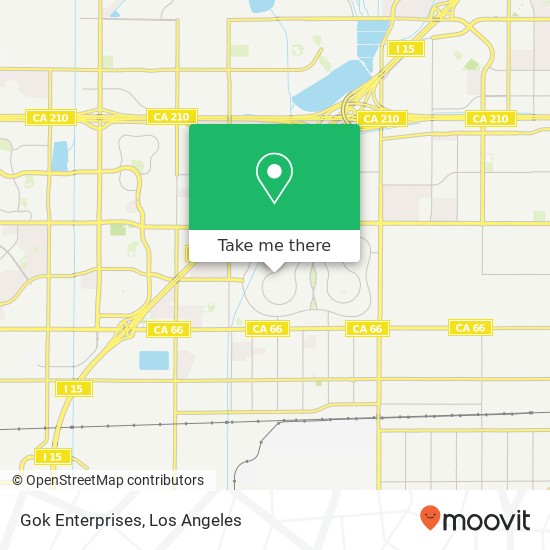 Gok Enterprises map