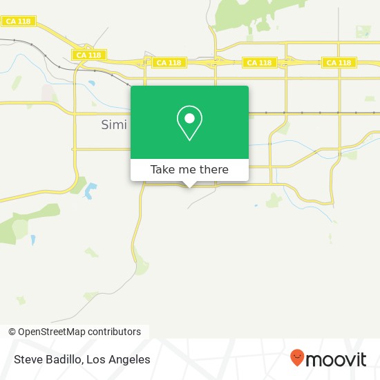 Steve Badillo map