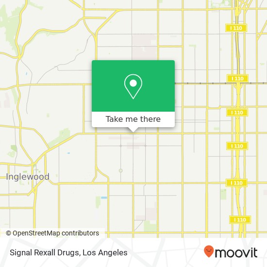 Mapa de Signal Rexall Drugs