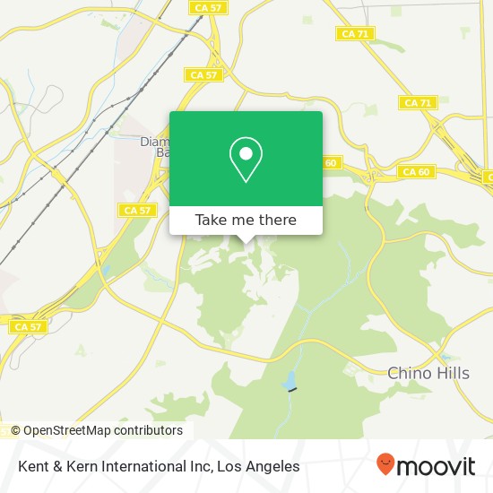 Mapa de Kent & Kern International Inc