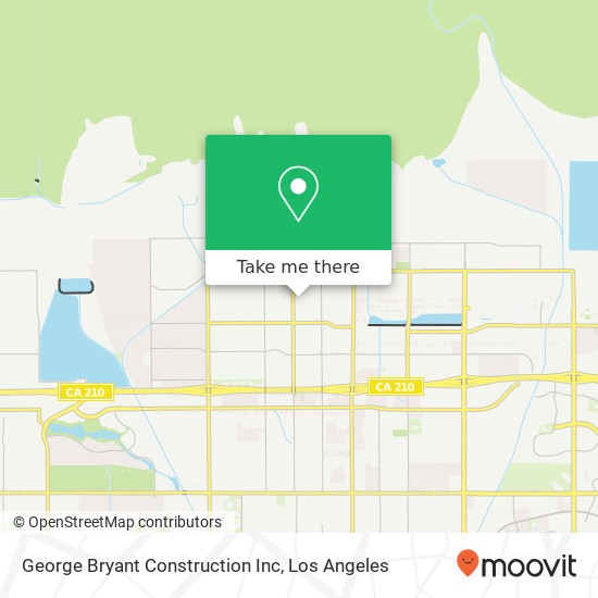 George Bryant Construction Inc map