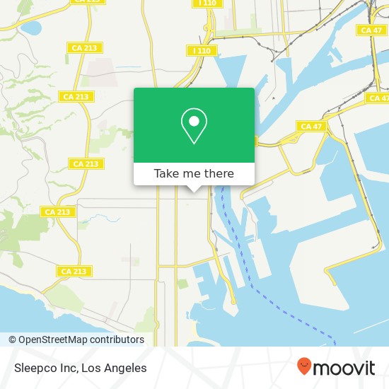 Sleepco Inc map