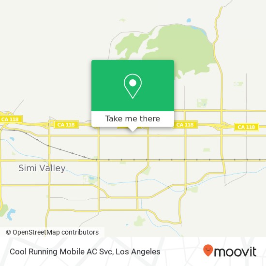 Cool Running Mobile AC Svc map