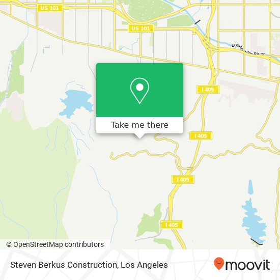 Mapa de Steven Berkus Construction