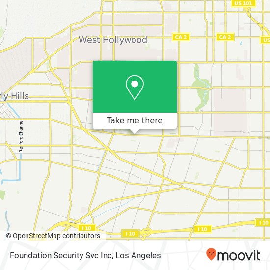 Foundation Security Svc Inc map