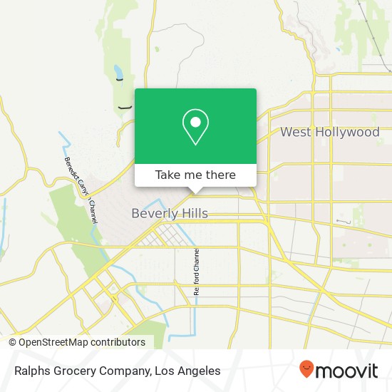 Ralphs Grocery Company map