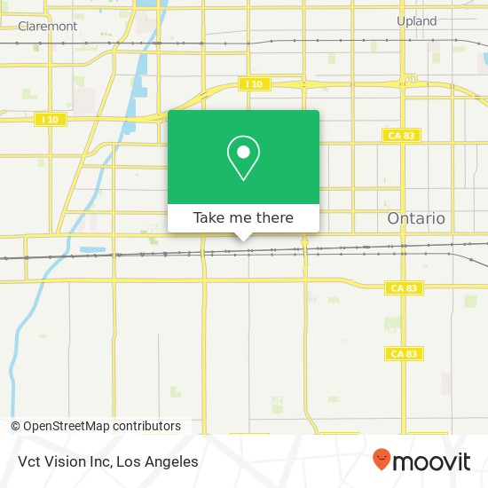 Vct Vision Inc map