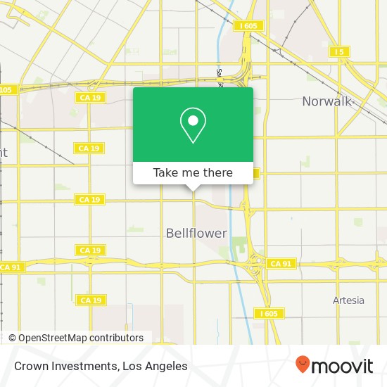 Crown Investments map