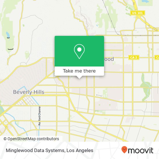 Minglewood Data Systems map