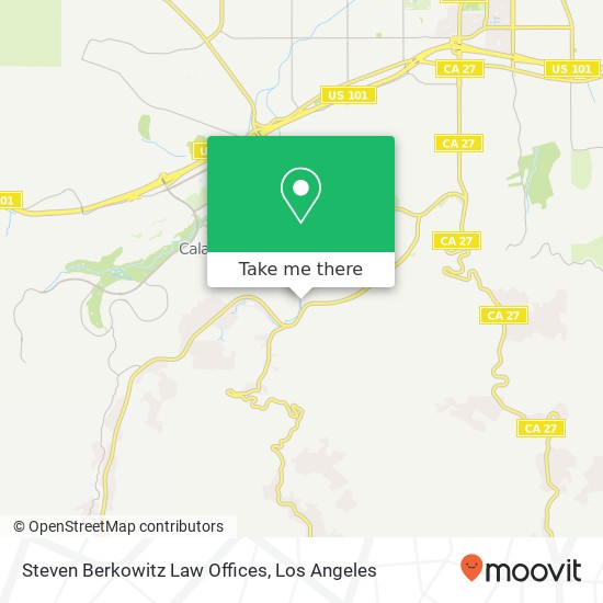 Mapa de Steven Berkowitz Law Offices