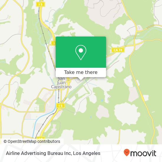 Airline Advertising Bureau Inc map