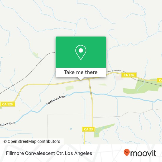 Mapa de Fillmore Convalescent Ctr