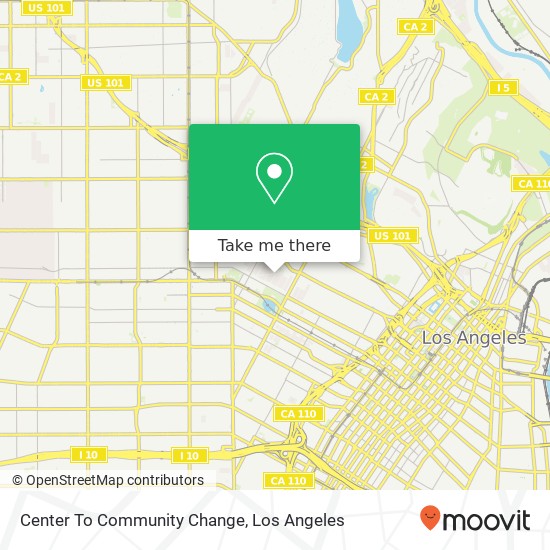 Center To Community Change map