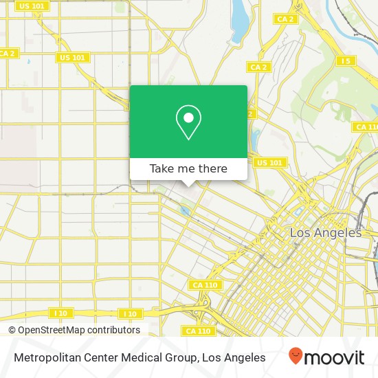 Mapa de Metropolitan Center Medical Group