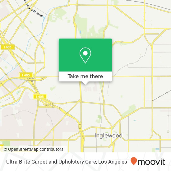 Mapa de Ultra-Brite Carpet and Upholstery Care