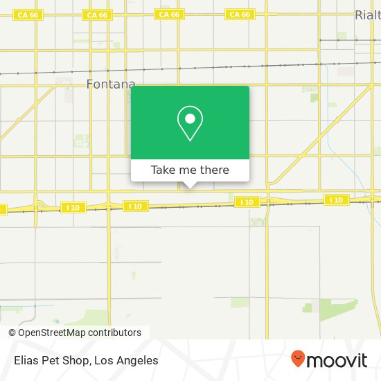 Elias Pet Shop map