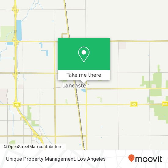 Unique Property Management map