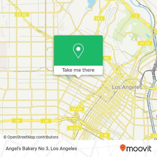 Mapa de Angel's Bakery No 3
