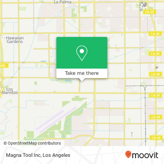 Magna Tool Inc map