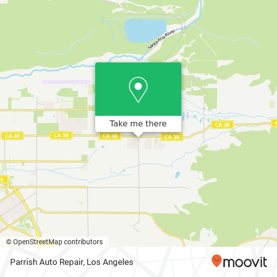 Parrish Auto Repair map