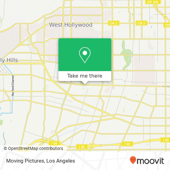 Mapa de Moving Pictures
