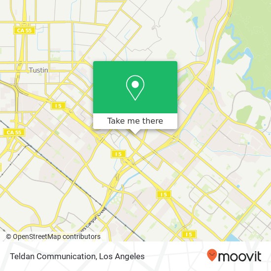 Mapa de Teldan Communication