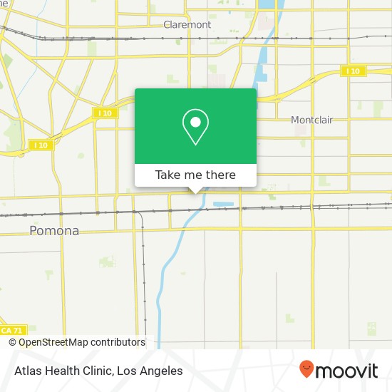 Atlas Health Clinic map
