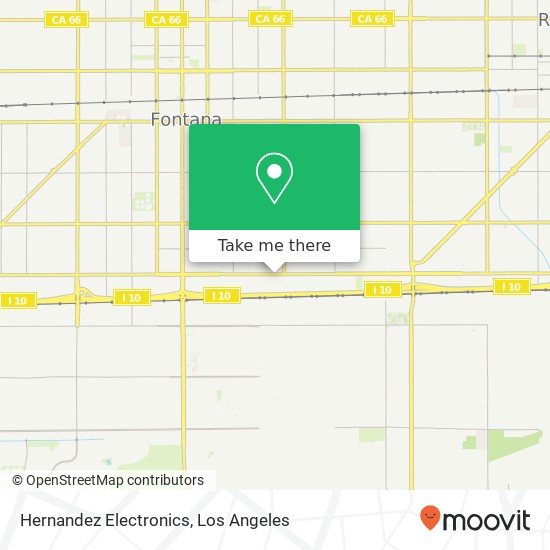 Mapa de Hernandez Electronics