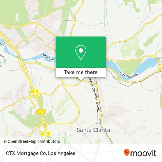 Mapa de CTX Mortgage Co
