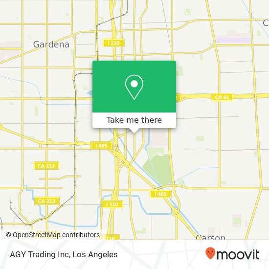 AGY Trading Inc map