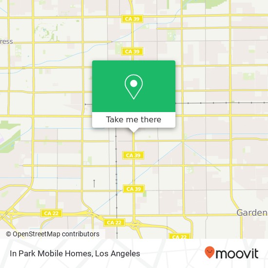 In Park Mobile Homes map