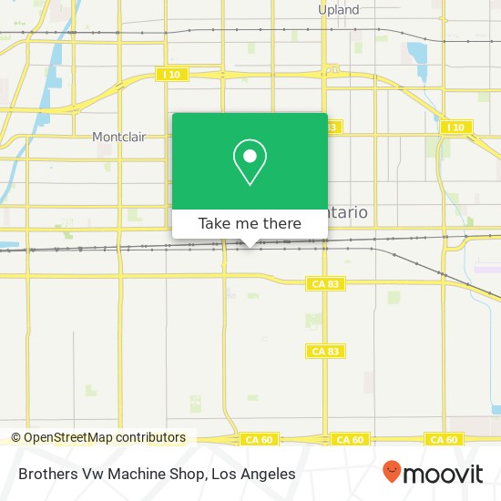 Brothers Vw Machine Shop map