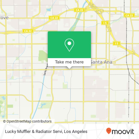 Lucky Muffler & Radiator Servi map