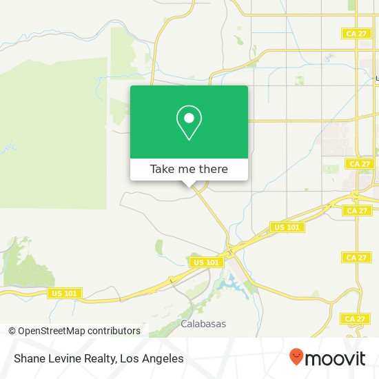 Shane Levine Realty map