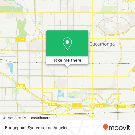 Mapa de Bridgepoint Systems