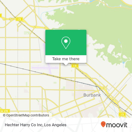 Hechter Harry Co Inc map