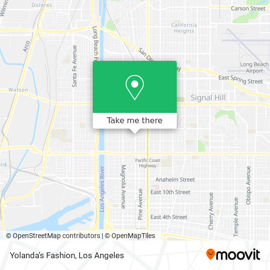 Yolanda's Fashion map