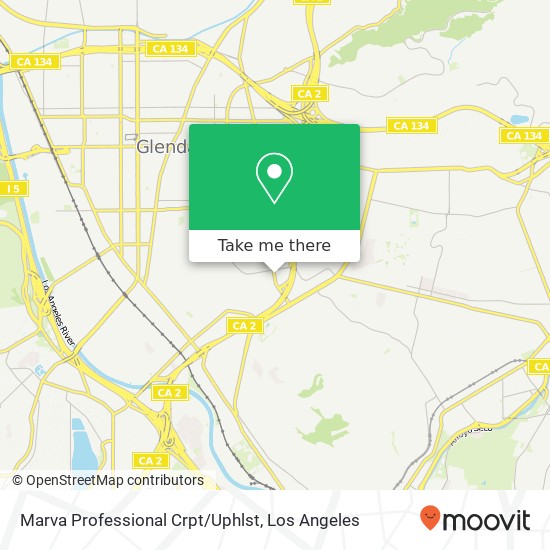 Mapa de Marva Professional Crpt/Uphlst