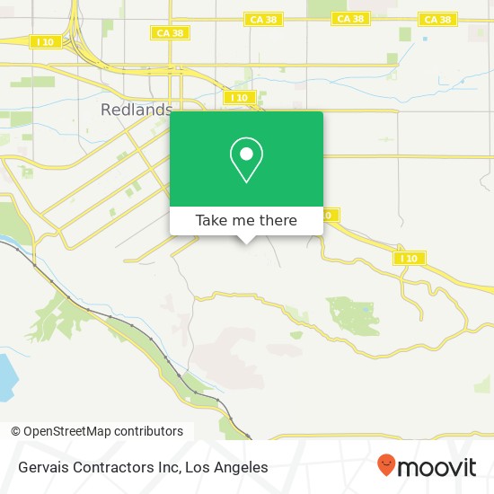 Gervais Contractors Inc map