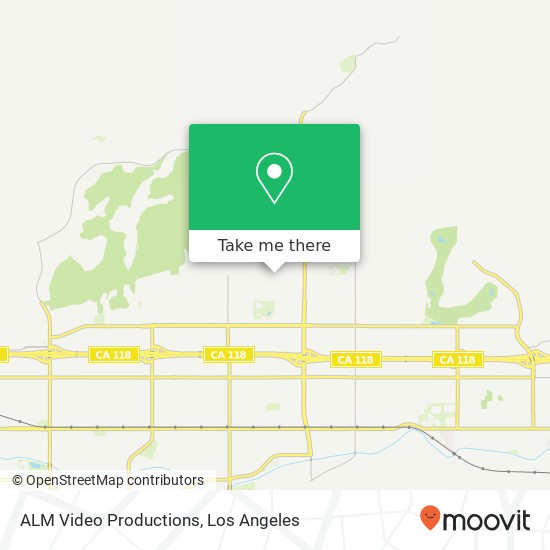 ALM Video Productions map